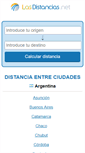 Mobile Screenshot of lasdistancias.net